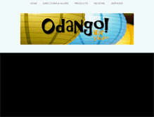 Tablet Screenshot of odangohair.com